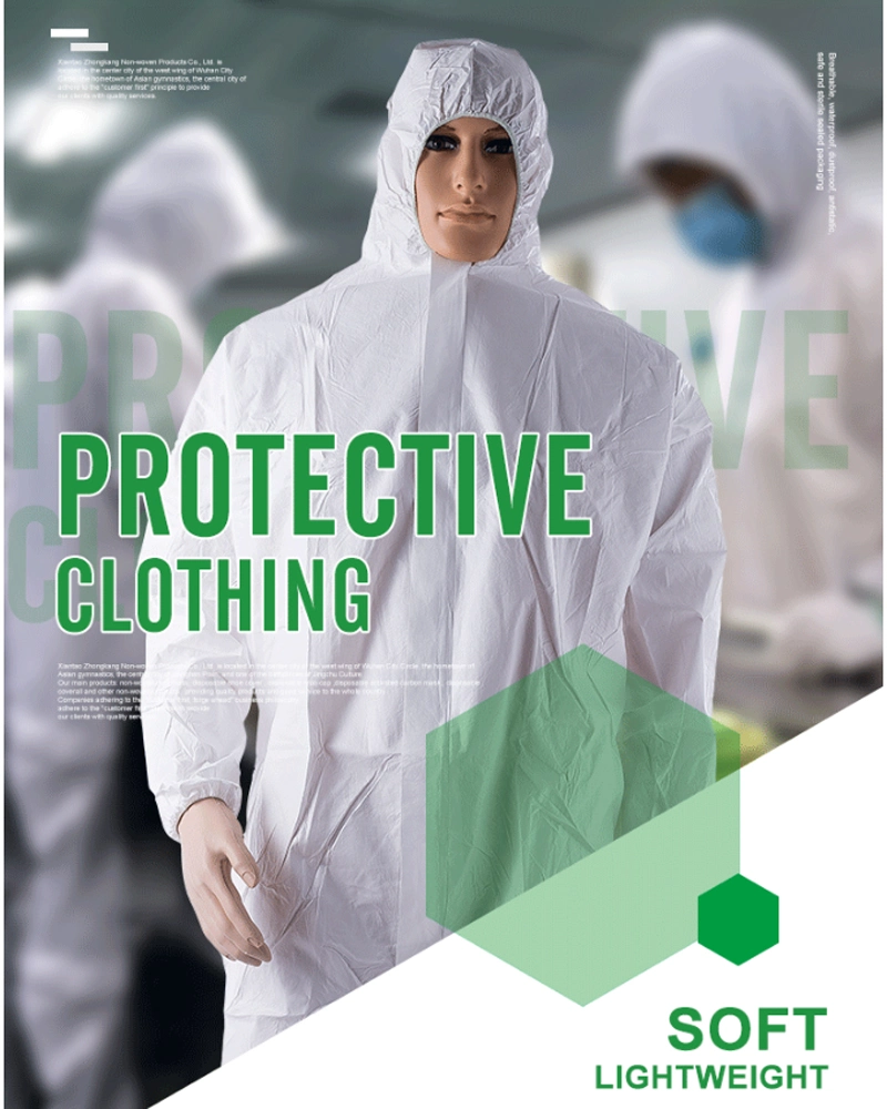 Durable Sterile Work Clothes Protective Clothing