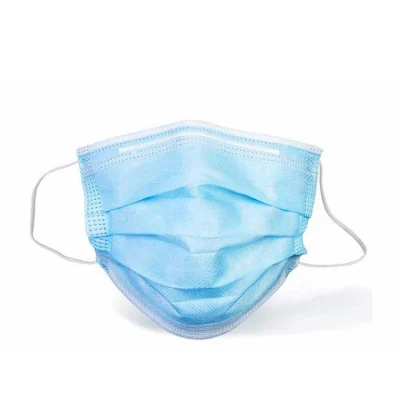 Disposable with 3-Layers of Fusible Spray Cloth, Anti-Dust and Breathable Face Mask.