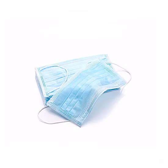 Disposable Nonwoven Earloop 3 Ply Medical Face Mask