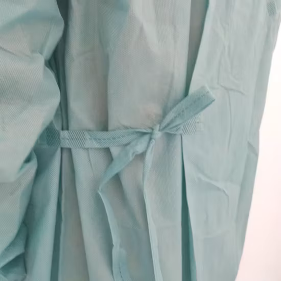 Durable Non-Woven Fabric Protective Clothing with Hood Personal Protection Factory Direct Sale