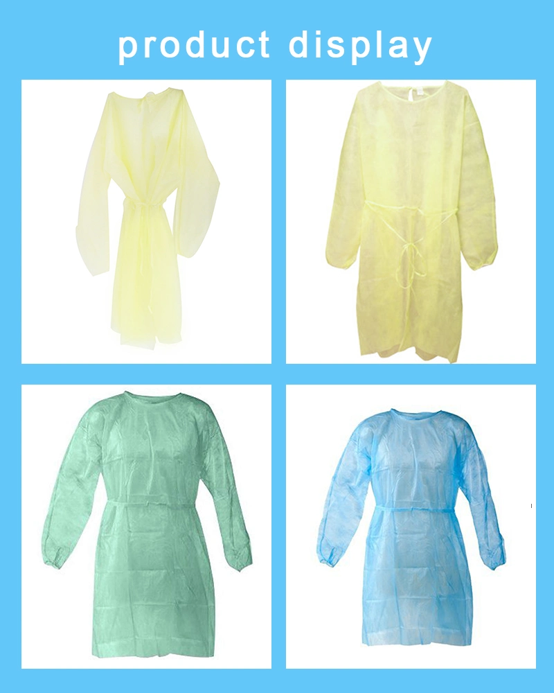 ISO, Ce, FDA Approved Isolation Gown