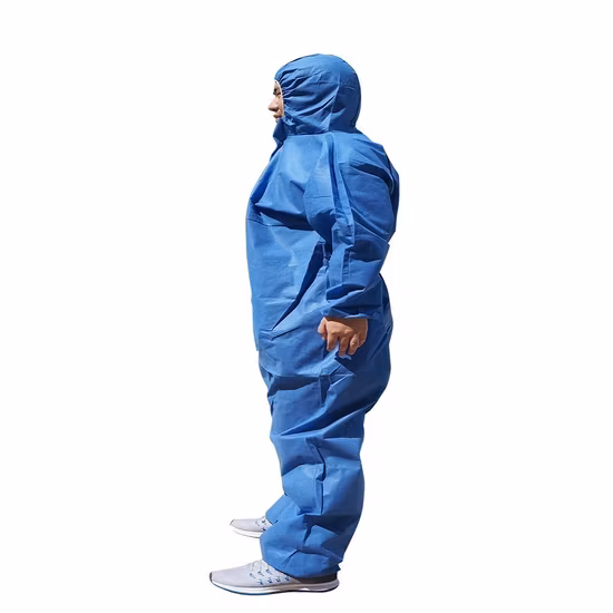 Type 4/5/6 Yc2070 63G Microporous Disposable Protective Clothing